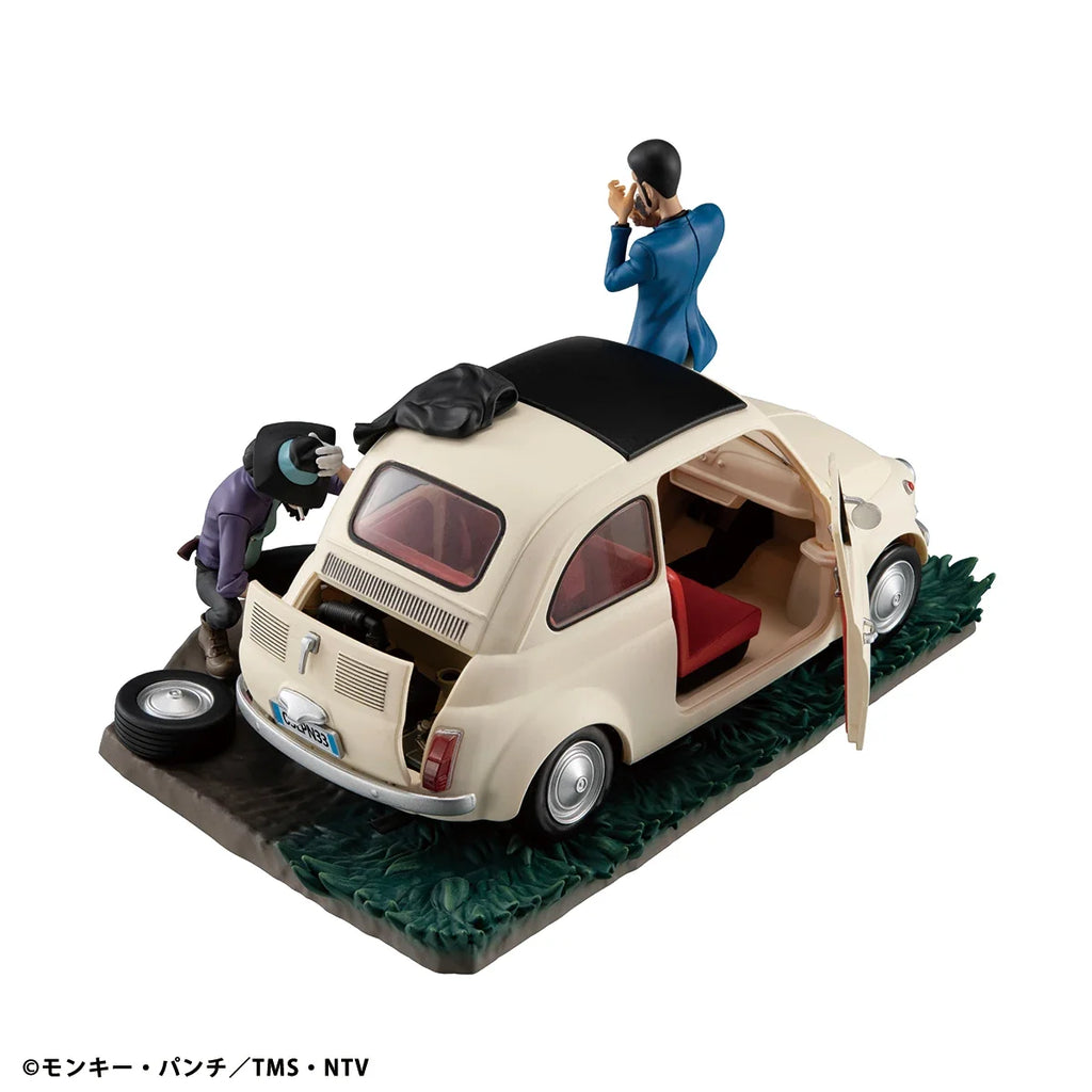 Original Lupin III LUPIN THE GALLERY Punk At Dawn Lupin The Third PVC Figure Model Collection Toy Gift