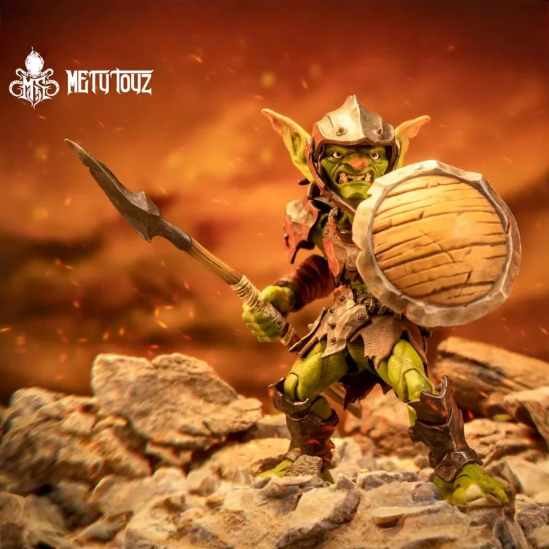 Pre-Sale 13cm Genuine Metytoyz Goblin Adventure Team Warrior Action Figure Movable Joint Trendy Toy Merch Collectibles Gift
