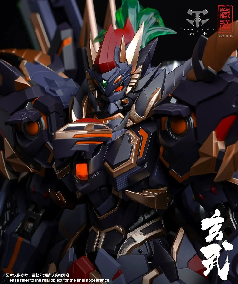 【Auf Lager】 Tang Dao Modell Sammlerstück Legierung Mecha Actionfigur Vier Heilige Bestien Xuanwu CD-04 Fertiges Produkt Nationaler Ursprung