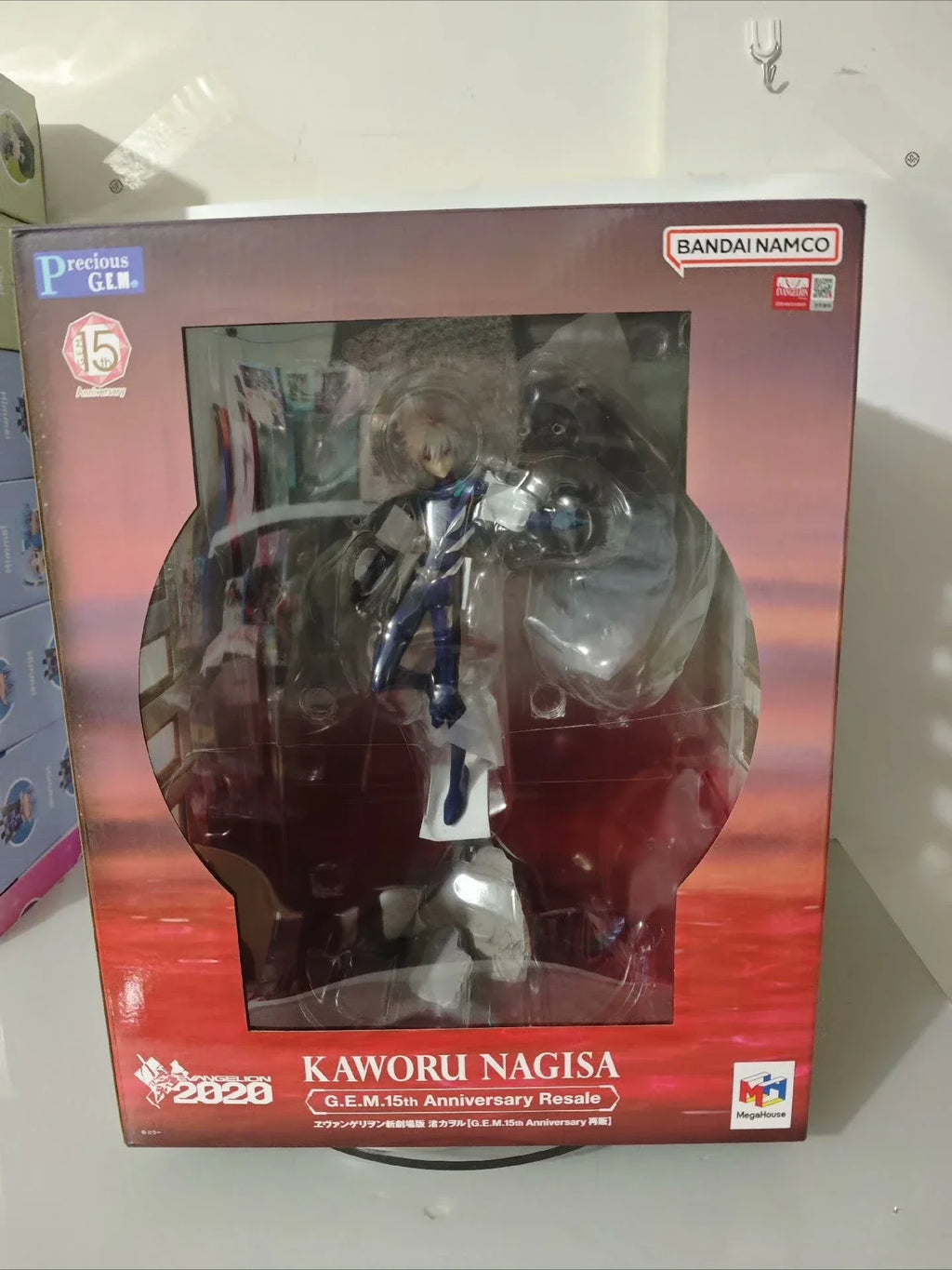 Mega House Nagisa Kaworu NEON GENESIS EVANGELION Figure Model Collection Toy Gift