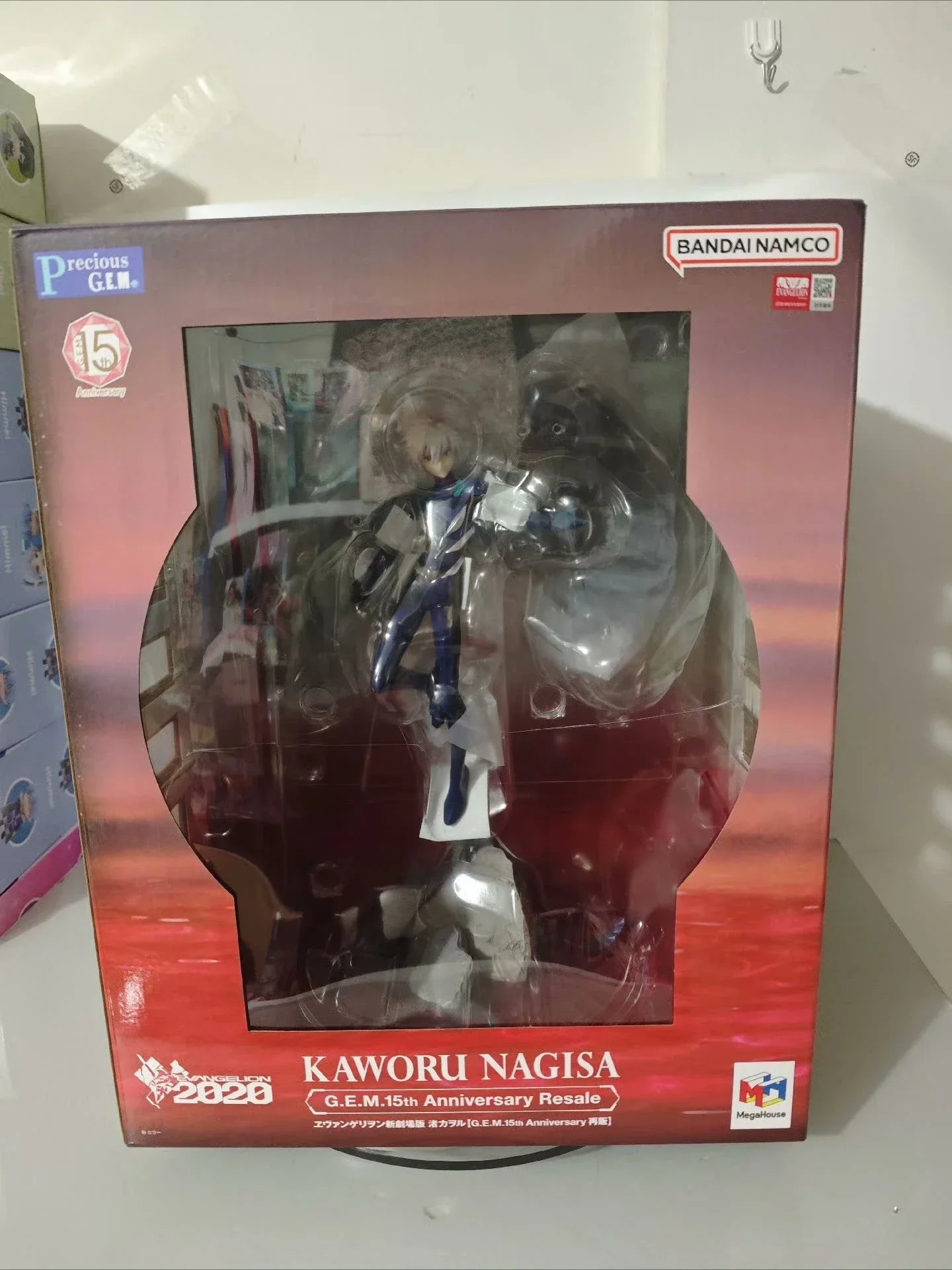 Mega House Nagisa Kaworu NEON GENESIS EVANGELION Figure Model Collection Toy Gift