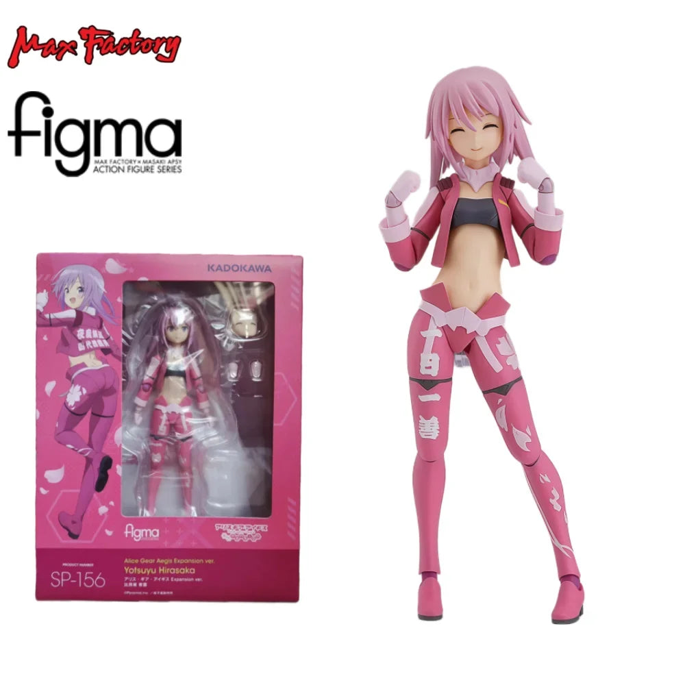 Max Factory Figma Rei Takanashi/Fumika Momoshina/Yotsuyu Hirasaka/Yumi Yotsuya Action Figure Model Kit Gift for Collector & Fans