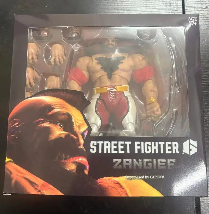 Game Street Fighter Zangief Action Figure Storm Toys ZANGIEF Figurine Model Toys SF The Final Challengers Collection Doll Gifts
