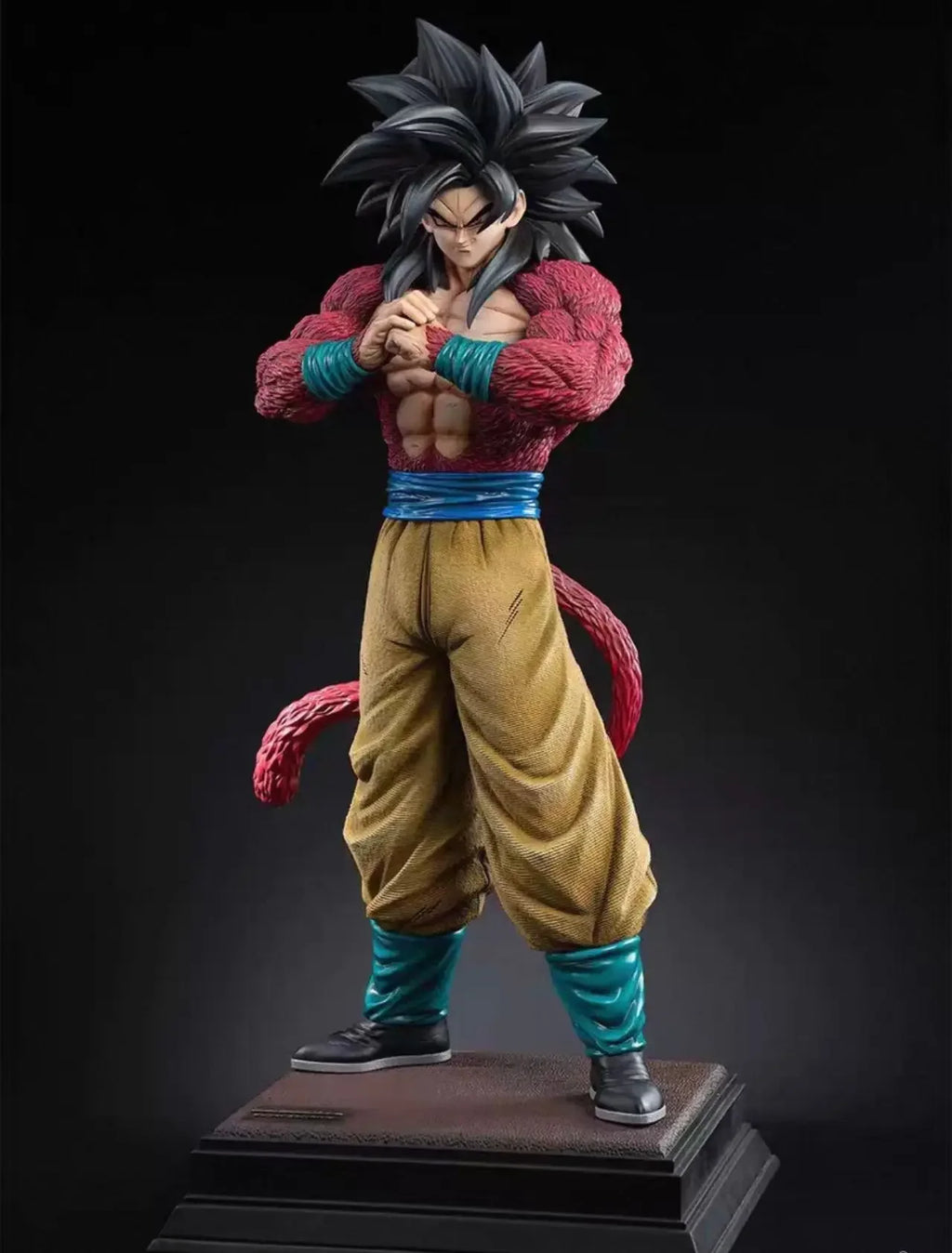 JT Studio 55CM Dragon Ball 2% SSJ4 Goku Anime Figure Son Goku Figurine PVC Statue Collection Model Toys Christmas Gifts IN STOCK