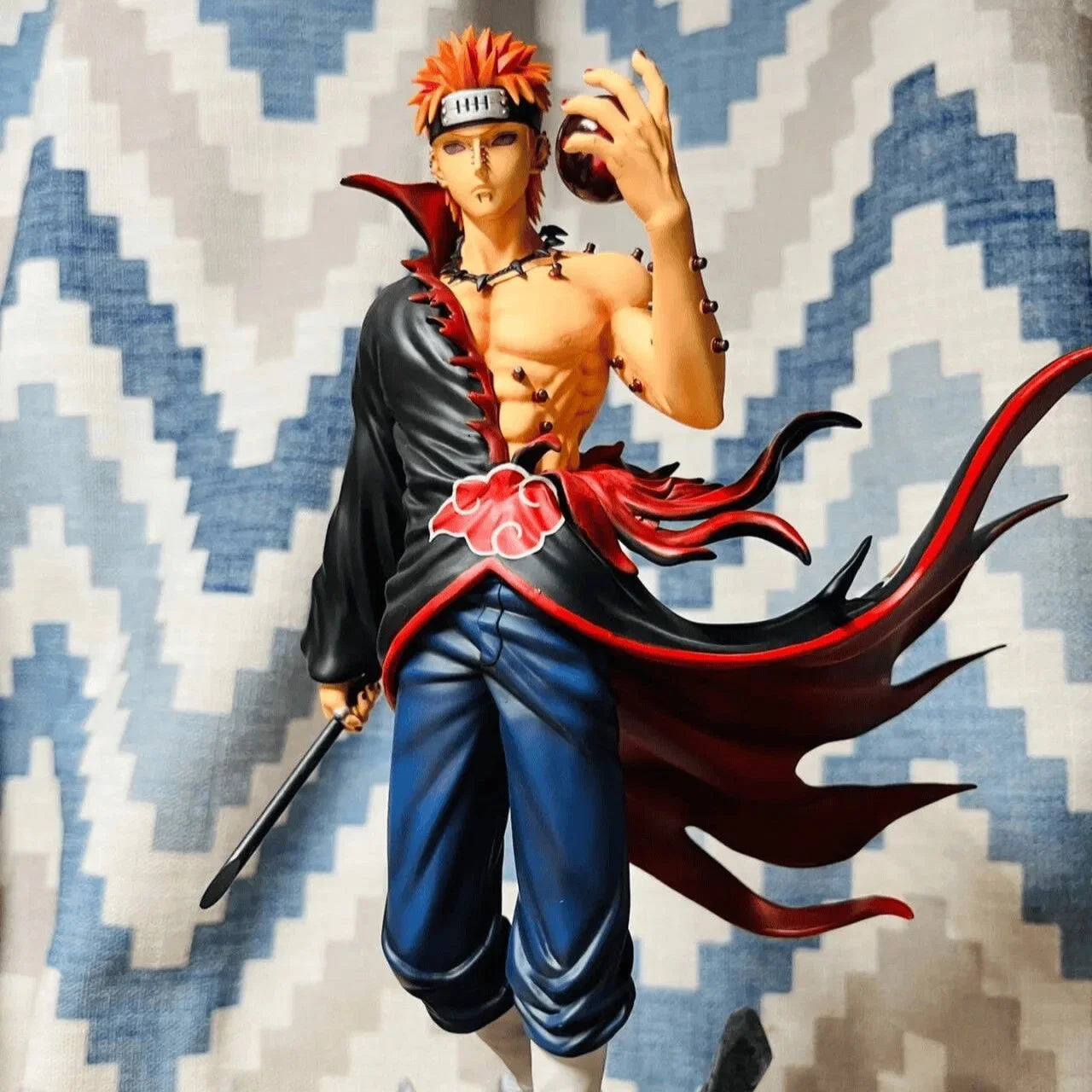 23cm/9in Classic Naruto Anime Figures Pain Figure Model PVC Statue Collection Decoration Desktop Ornament Birthday Toys Gifts