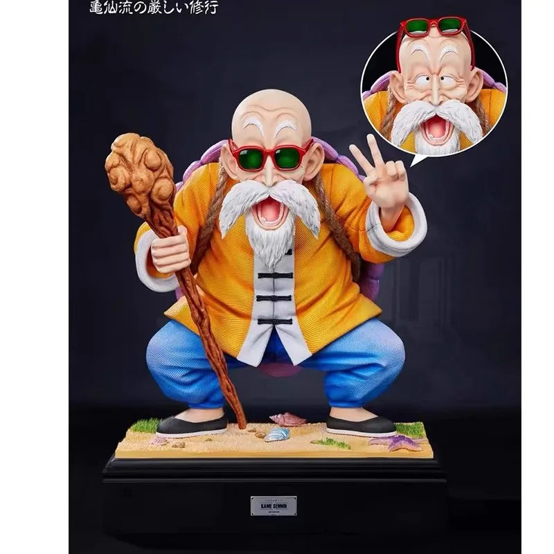 Jt Dragon Ball Z Kame Sennin Figure Master Roshi Umigam Krillin Goku Turtle Anime Figurine Pvc Statue Collection Model Toy Gifts