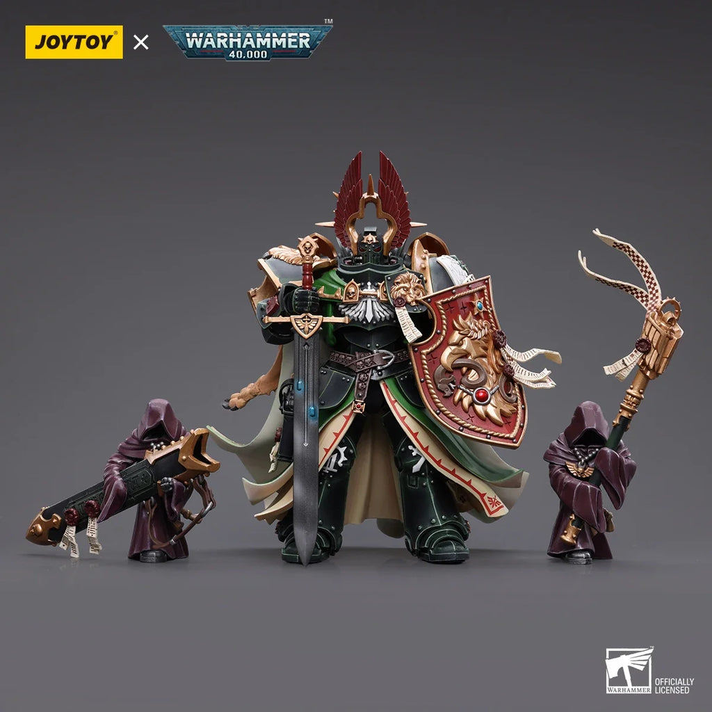 JOYTOY Warhammer 40K 1/18 Scale Dark Angels Primarch Lion El‘Jonson Action Figure Model Dolls Toy for Collection Display