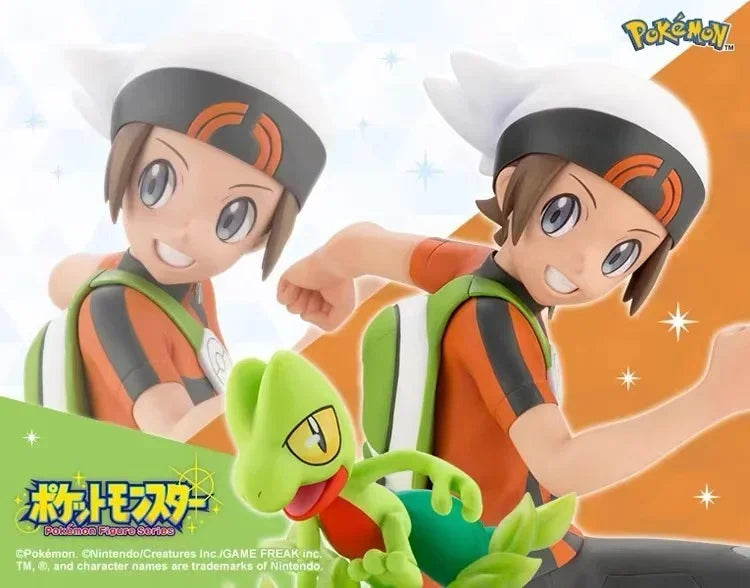 In Stock Original Kotobukiya Pokemon Figure Series Yuuki with Klmori PVC 1/8 Scale Pre Painted Figure Anime Figures Toys Models