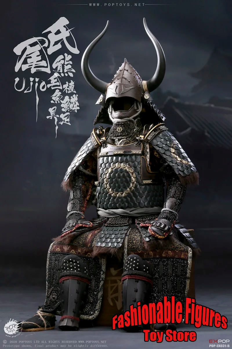 POPTOYS EX031B Collection Edition 1/6 Men Soldier Brave Samurai Full Set 12'' Action Figure Body Model Toys Dolls Best Fans Gift