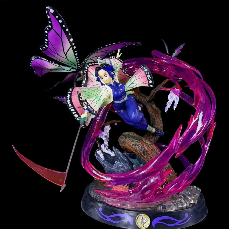 Demon Slayer GK Cube Kochou Shinobu 1/6 Resonance Second Bullet Statue Handheld Desktop Ornament Accessories Boxed Figurines Toy