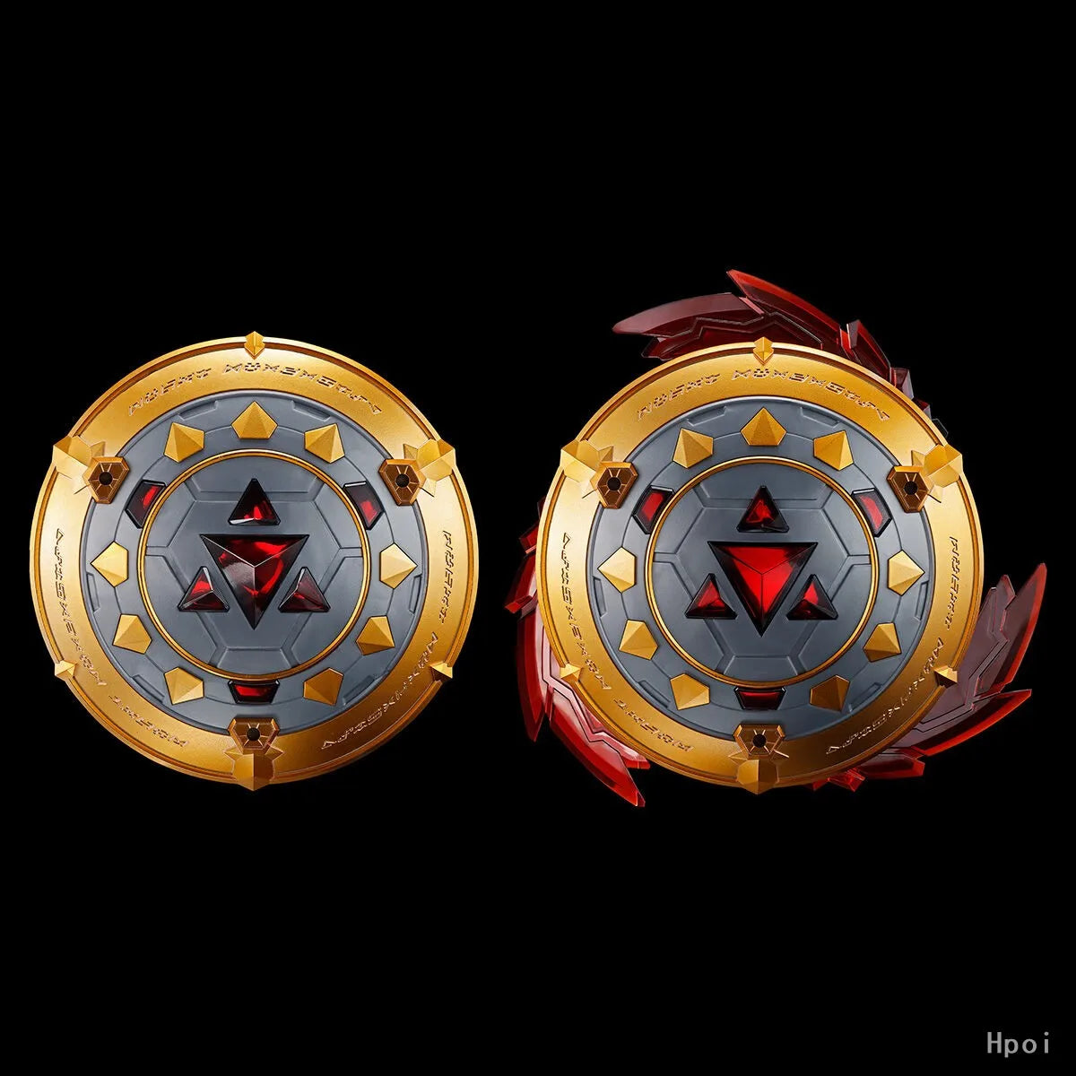 BANDAI PB Limited Figure-rise Standard Amplified Digimon Tamers‌ DUKEMON/GALLANTMON [SPECIAL COATING] Anime Figure Assembly Toy