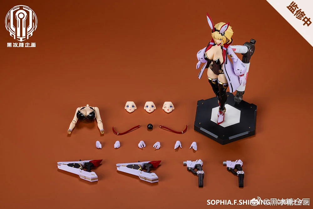 In Stock Produced By NO.002 1/12 Deluxe Version DX Sophia F Shirring Bunny Suit Planning Anime Figure Gift Toys Models PVC