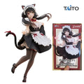 Original in Stock Taito Date A Live V Tokisaki Kurumi Coreful Figure Nekomimi Maid Ver Anime Figure Action Figure Model Toys