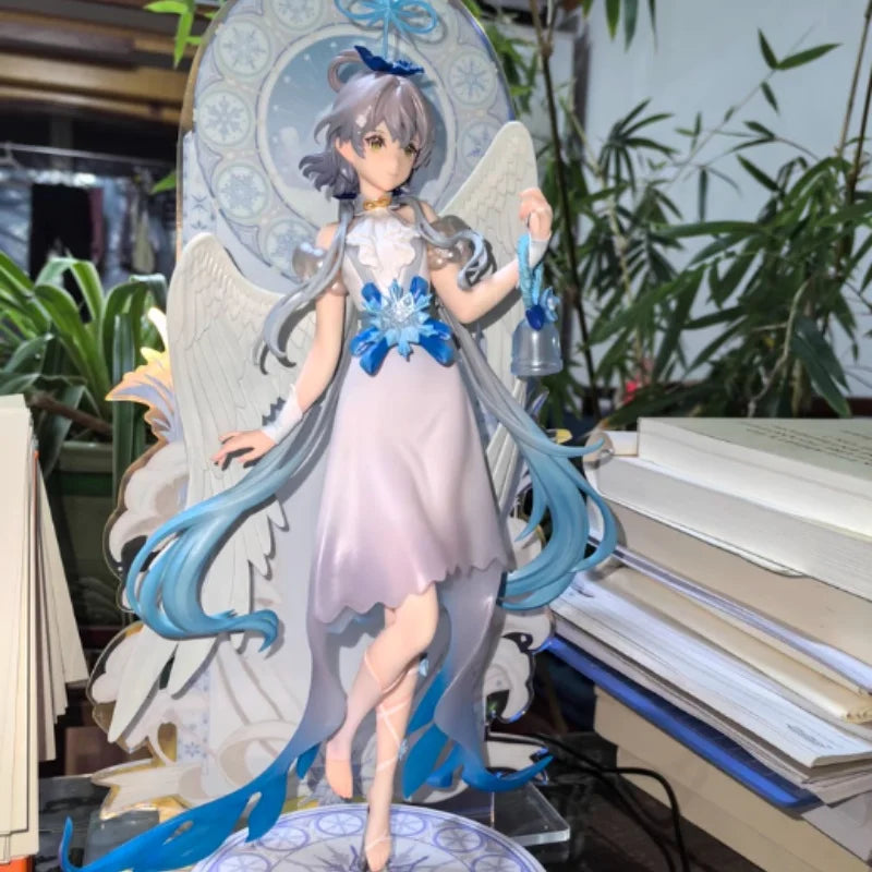 In-stock Qingcang Luo Tianyi Snow Angel 1/6 Scale Authentic Anime Figure Official VSINGER Peripheral Decoration Collectible Gift