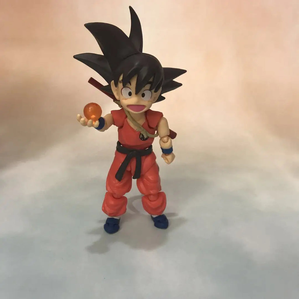 12CM Anime Dragon Ball Action Figures Super Saiyan Cute Son Goku Pvc SHF Model Toys Holiday Gift