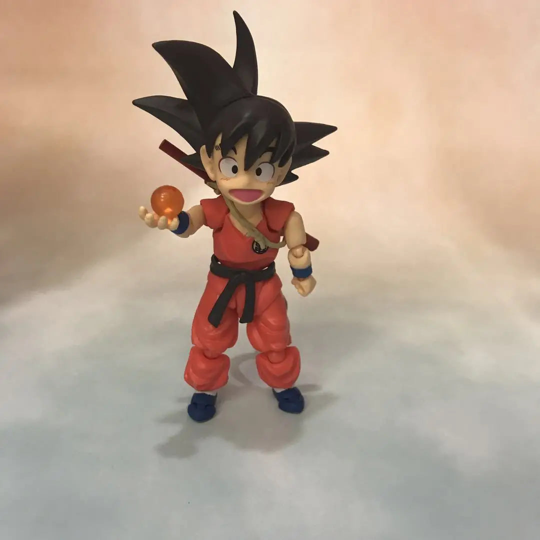 12CM Anime Dragon Ball Action Figures Super Saiyan Cute Son Goku Pvc SHF Model Toys Holiday Gift