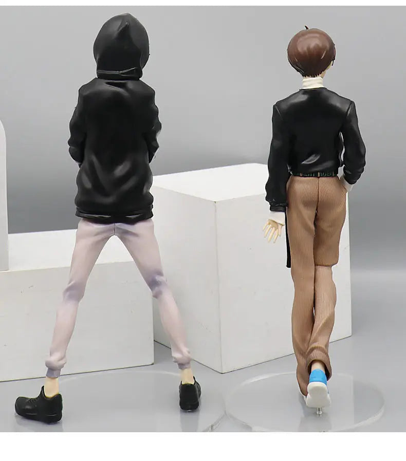 Bandai 25CM New Anime EVA Nagisa Kaworu Ikari Shinji Figure PVC Model Toys Doll Collect Ornaments Gifts