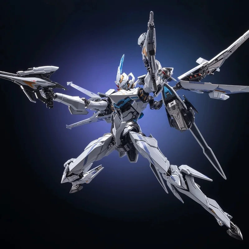 MOSHOW Supreme Class Unleashed Mecha Ubp-R02t Gyrfalcon Assembly Model Kit Action Figures Alloy Skeleton Toy Collect Ornaments