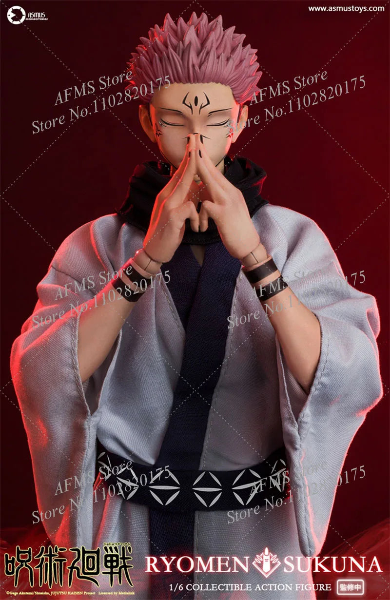 Asmus JJKS05 1/6 Scale Collectible Figure Ryomen Sukuna Jujutsu Kaisen 12Inch Men Soldier Action Figure Model