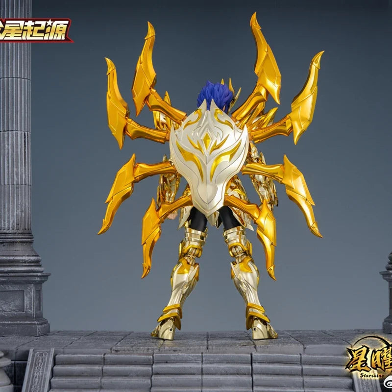 Toypoint/TP Saint Seiya Myth Cloth EXM Cancer Deathmask/Death Mask SOG Totem/Object Gold Knights of the Zodiac Action Figure