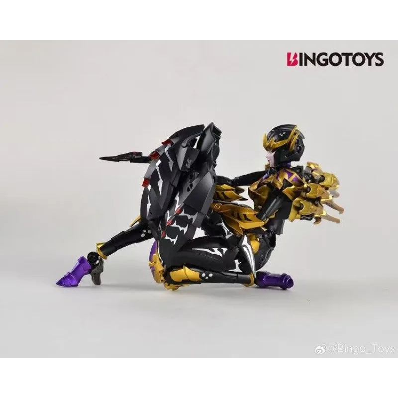 Bingo Toys Original Spider Girl BT-04 Spider Girl Transformation Toy Finished Product Model Collectibles Boy's Gift Deformation