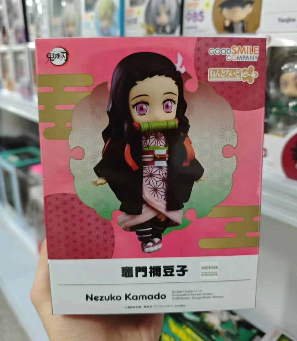 Good Smile Genuine Nguroid Doll GSC Demon  Slayer Anime  Kamado Nezuko Action Figure Toys for Boys Girls Gift Model Ornaments