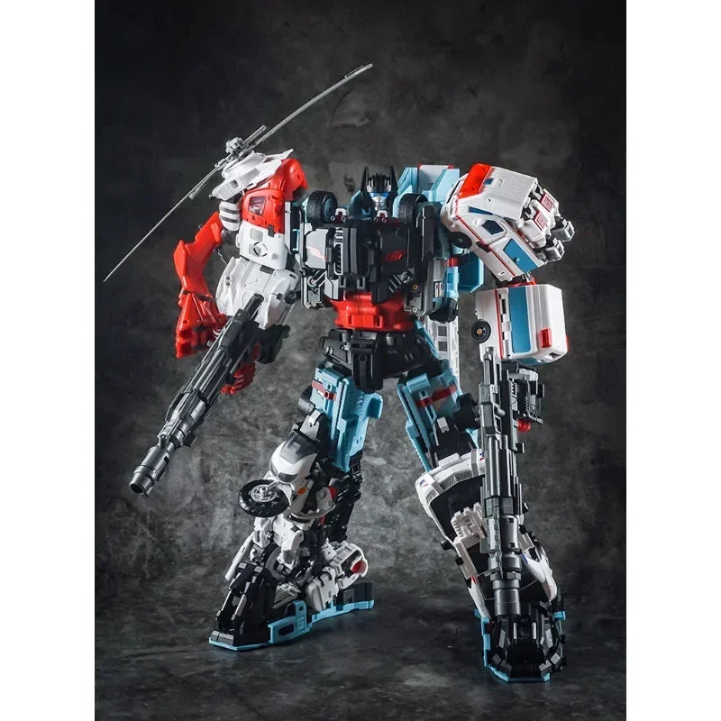 Transformation YES-MODEL YM11 Chromedome YM12  Hardhead Defensor 5 In 1 Combiners Action Figure Toy Movie Model KO Car Robot