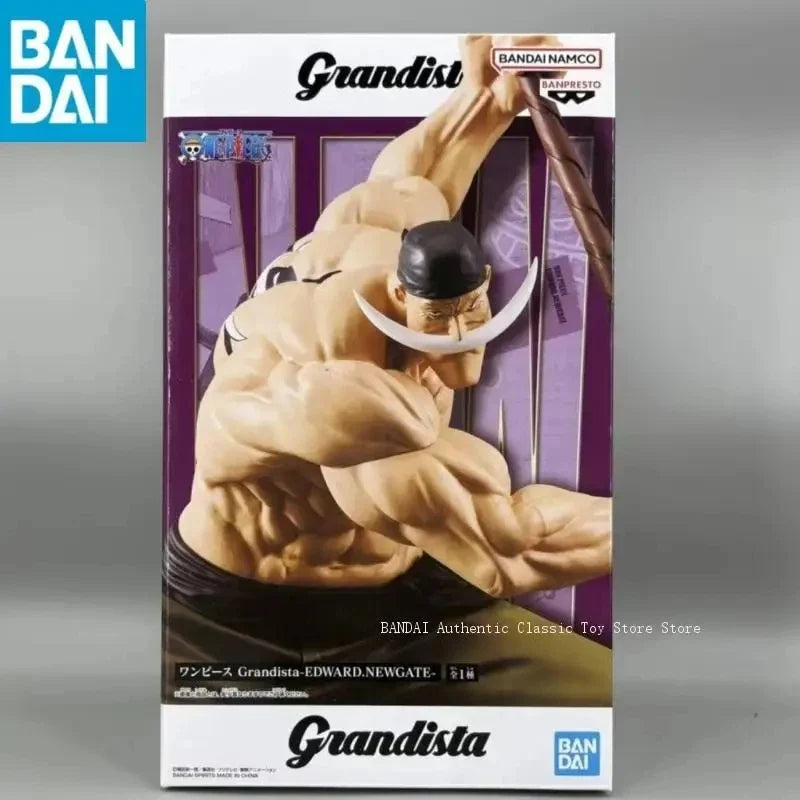 Bandai Namco Banpresto In Stock One Piece Grandista Edward Newgate Pvc Figure Model New and Unopened Boxed Doll Gift In Stock
