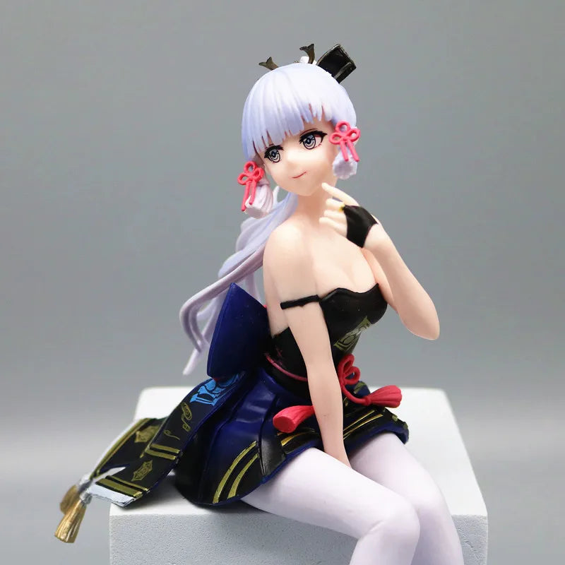 19CM Genshin Impact Zhongli Xiao Anime Figur PVC Action Figur Modell Skulptur Handgemachte Schreibtischdekoration Kindergeschenke