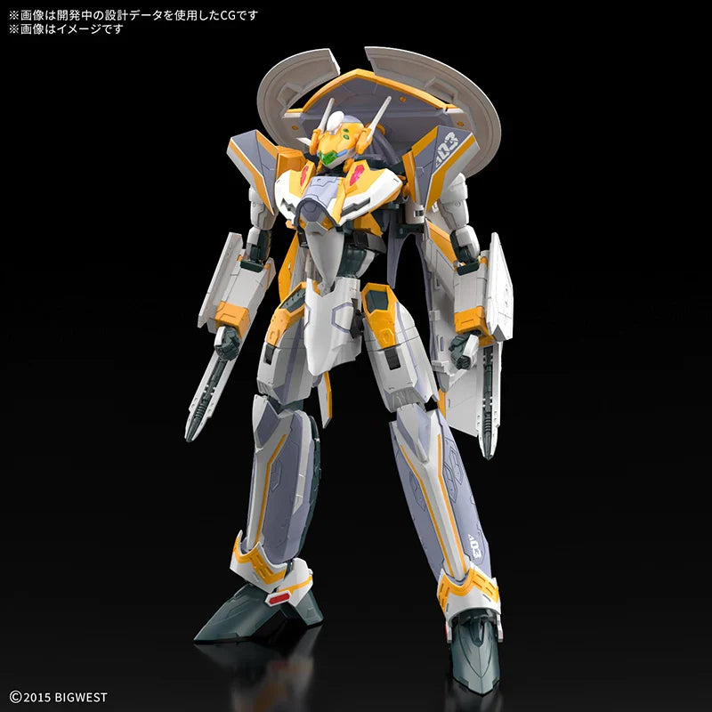 BANDAI Macross Delta HG 1/100 VF-31E SIEGFRIED (CHUCK MUSTANG USE) Deluxe Set Anime Actionfiguren Bausatz Modell Spielzeug