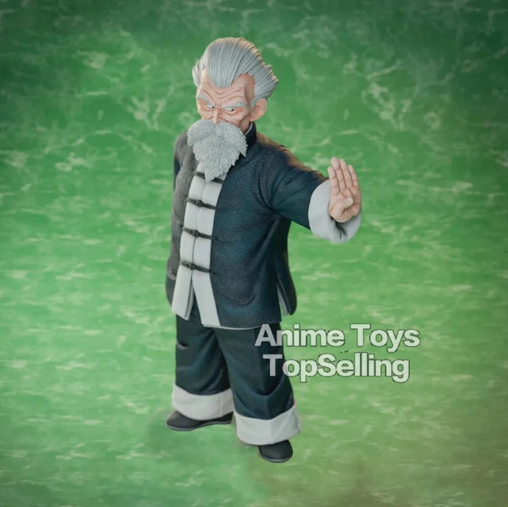 27cm/10.63in Anime Dragon Ball Z Figure Master Roshi Figure Kame Sennin Figures PVC Goku Collectible Model Toys Gifts