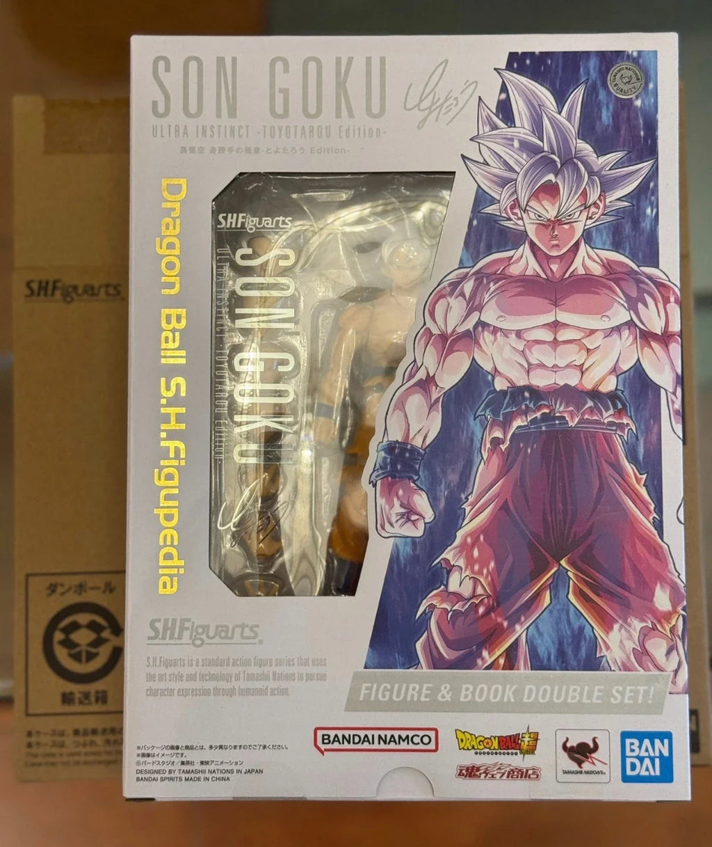 [Available] Bandai S.H.Figuarts Shf Son Goku Ultra Instinct Taro Toyota Edition Actionfigur Spielzeugmodell Geschenk