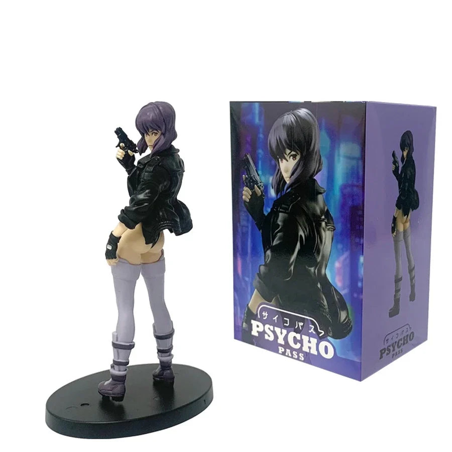 18cm/7.09in Koukaku Kidotai S.A.C. Anime Figure Kusanagi Motoko Action Figure Room Decorations PVC Collection Model Doll Toys