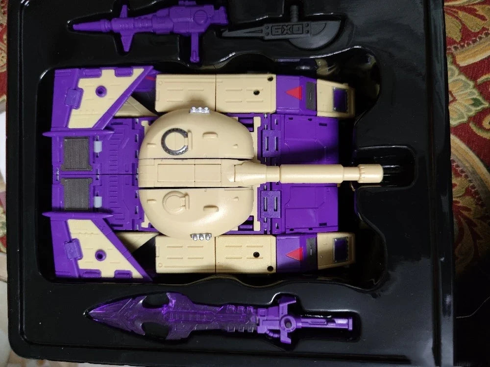 IN STOCK 3.0 Transformation G1 DX9 D08 Wegalt MP Blitzwing Version Three Changes Airplane Tank Model Toy Action Figures