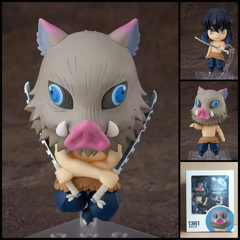 Demon Slayer Agatsuma Zenitsu Figma Action Figure - Anime Collectible Model Toy for Fans And Collectors Painted DX-522