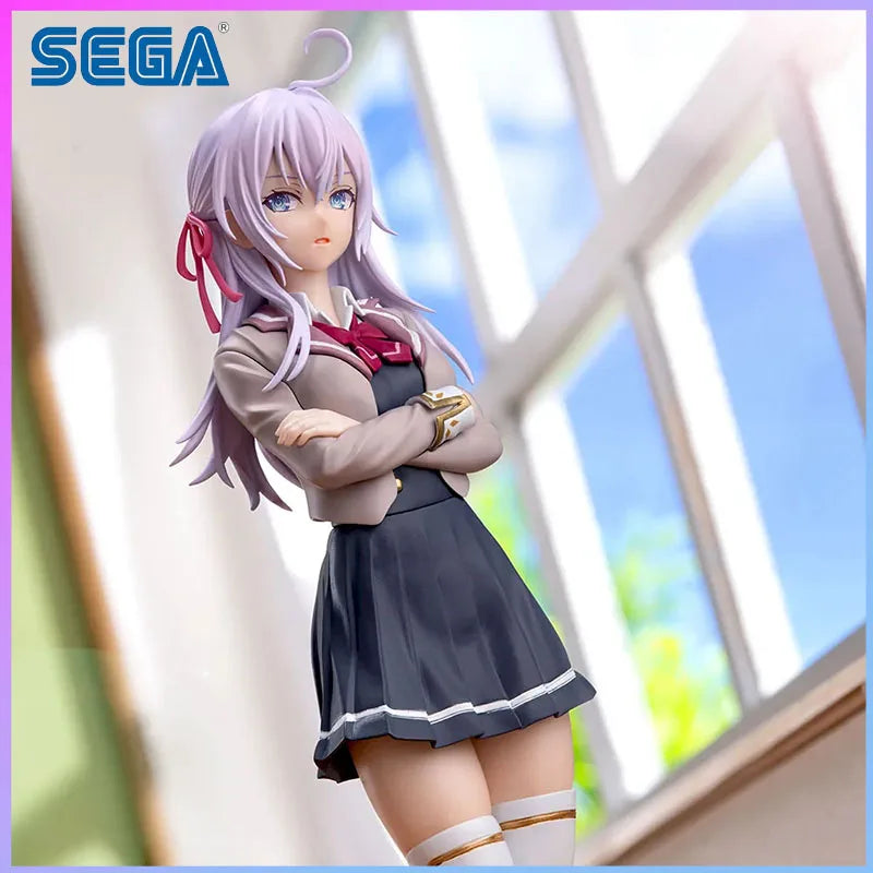 SEGA In Stock Luminasta Alya Sometimes Hides Her Feelings in Russian Anime Ver Alya School Uniform Action Figure in stock Kawaii