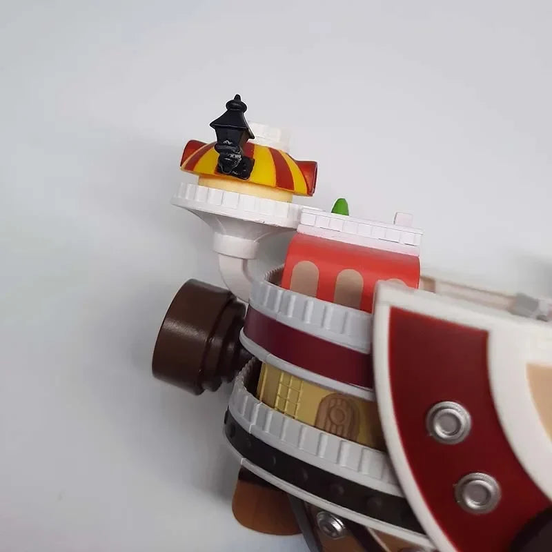 One Piece Figure Luffy THOUSAND SUNNY Going Merry Assembling Boat Model Pirate Ship Decor Collectible Gifts for Children Boy