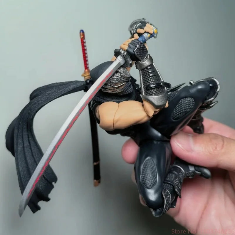 High Quality Ryu Hayabusa Kaiyodo Revoltech Amazing Yamaguchi Ninja Gaiden Anime Action Figure Model Doll Custom Festival Gifts