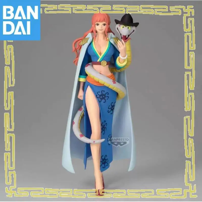 Original Bandai Namco Banpresto One Piece Battle Record Collection Gloriosa PVC Figur Modell Sammler Schreibtisch Ornament Spielzeug Geschenk