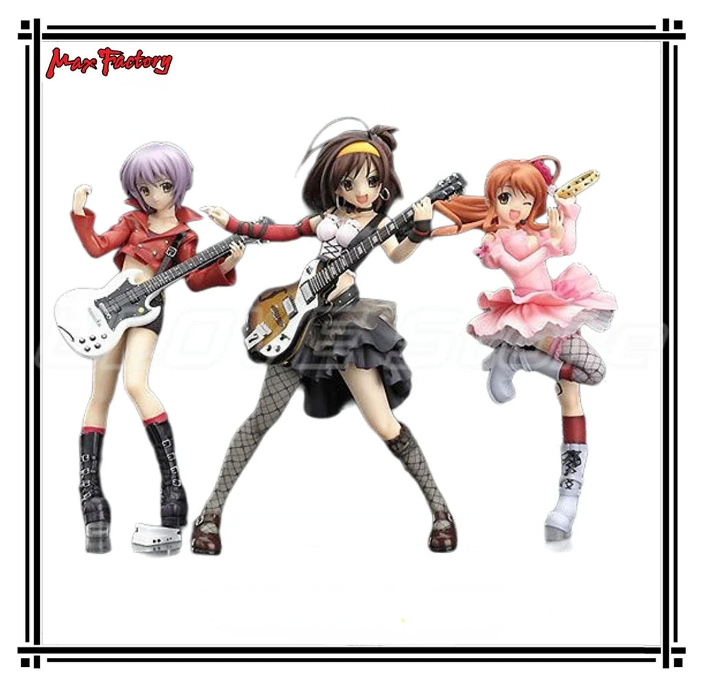 Original Max Factory The Melancholy of Haruhi Suzuki Asahina Mikuru / Nagato Yuki / Suzukiya Haruhi / Anime Figure Model