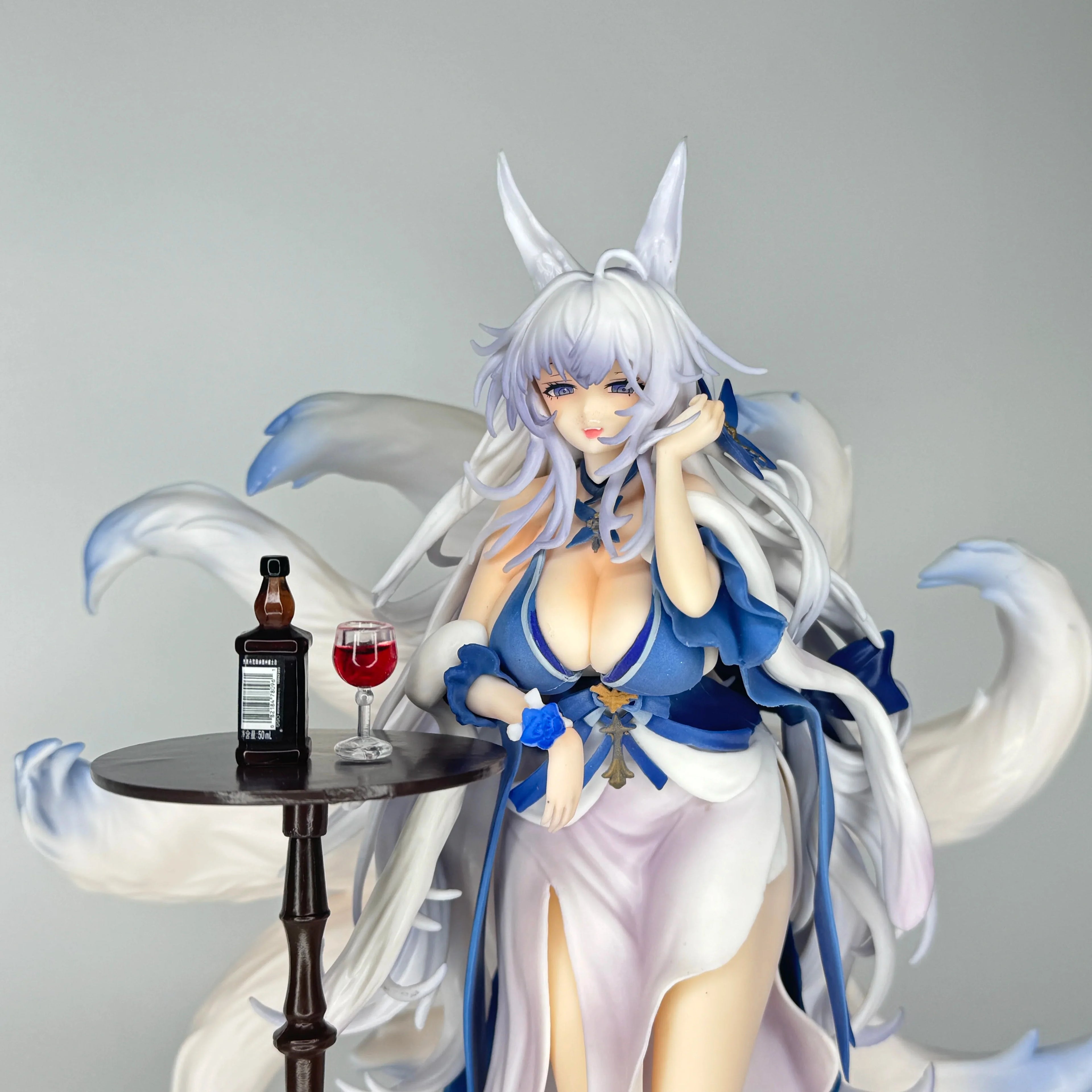 Blue Blue Airline Shinano Haze Moon Tenth Night Dress GK Handmade Anime Pretty Girl Peripheral Model Ornament Wholesale