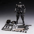 22cm Super Black Warrior SC001 Snake Eyes Action Figure 1/10 Mecha Ninja Articulated Figure Finished Model Collect Toy Boy Gift