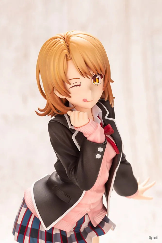 In Stock Original KOTOBUKIYA My Youth Love Story Is Indeed A Problem End Yi Color Feather 1/8 Action Figures Figures Models Toys