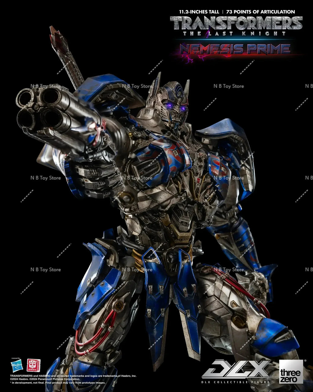 Original ThreeZero 3A G1 MDLX Transformation DLX Battle Damage Verson OP Prime 73 Points of Articulation High Quality Figure