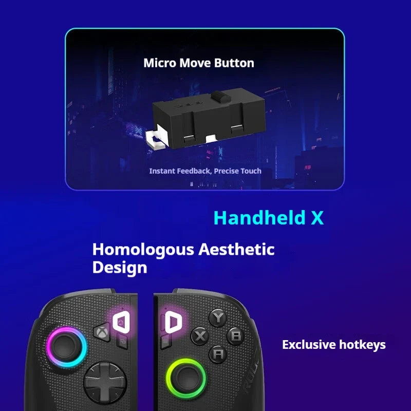 ROG Raikiri 2 Wireless Gaming Controller for PC Wireless 3Mode Connection Ergonomic Design OLED Display Gamer Accessories Gift