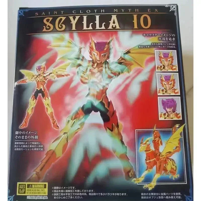 Bandai Original Saint Seiya EX Saint Cloth Myth 6 Holy Beast Anime Characters Movable Toy Gifts for Children in Stock