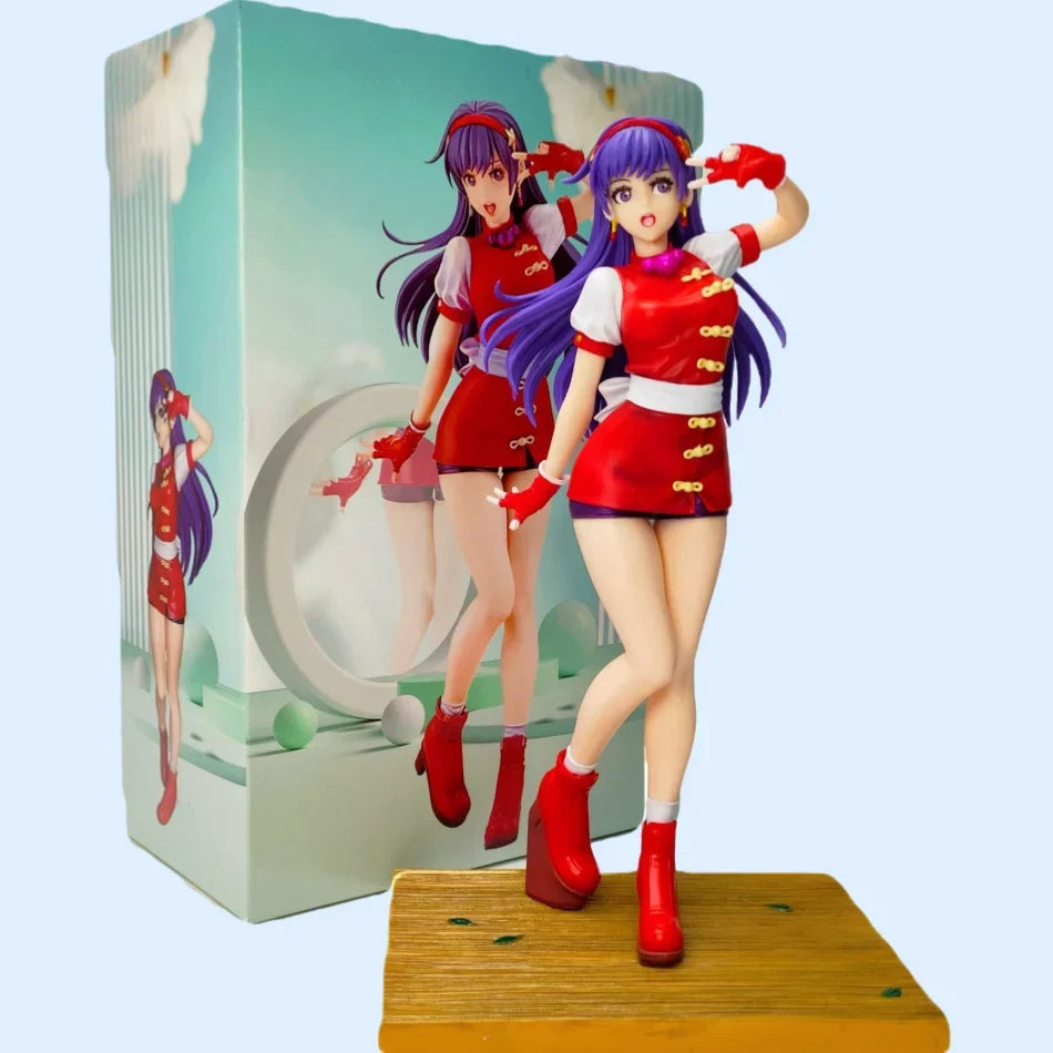 20CM The King of Fighters '98 SNK Anime Figure Kyo Kusanagi Iori Yagami Action Figures Arcade Game peripheral PVC Model Toy Gift
