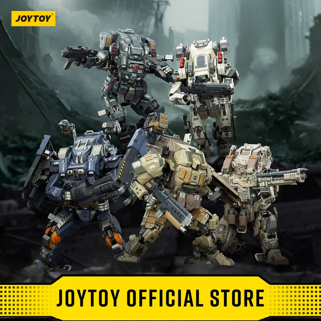 JOYTOY Dark Source 1/25 Actionfiguren APOC Series Bedrock Albus Standard-Kampf-Mech