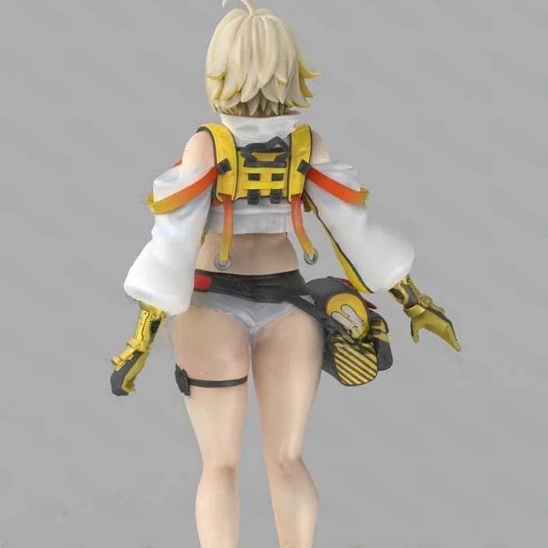 Assembling Resin White Model Vic Godd High Precision 3D Printed Game Figurine Practice Model for Collectors And Fans