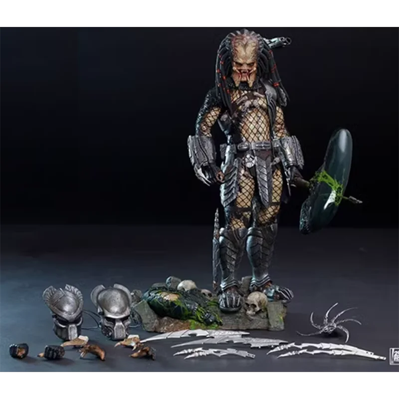 Original Hot Toys MMS250 Alien vs. Predator 1/6 Scale Ancient Predator Collection Action Figure Model Toys35CM